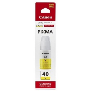 "Ink Cartridge Canon GI-40 Y, yellow
Yellow Ink Bottle for Canon G6040, G5040, GM2040"