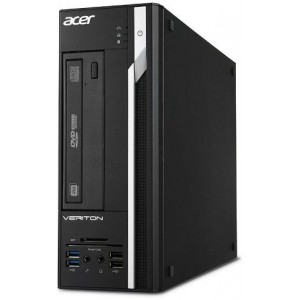 Acer Veriton X2660G SFF +W10 (DT.VQWME.058) Intel® Pentium® G5400 3.7 GHz, 4GB DDR4 RAM, 1TB HDD, no ODD, Intel® UHD 610 Graphics, HDMI, DP, VGA, COM-port, TPM, 180W PSU, Win10 Home Ru, USB KB/MS, Black, 3 Year Warranty