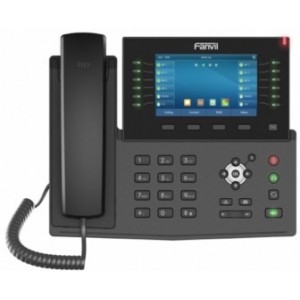 "Fanvil X7C Black, Enterprise IP phone, 5"" Color Display
without power supply"