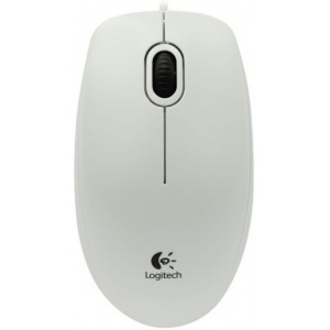 Мышь Logitech B100, White USB