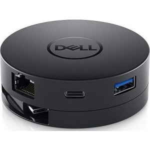  Dell USB-C Mobile Adapter - DA300 (492-BCJL), 1xUSB, 1xUSB-C, 1xHDMI, 1xVGA, 1xDisplayPort, 1x Ethernet 1000 RJ-45