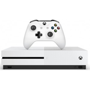 Game Console Xbox One X 1TB White + Game Division 2,  1 x Gamepad