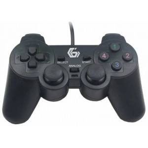 "Gamepad Set GMB JPD-UDV2-01, 4 axes, D-Pad, 2 mini joysticks, 10 buttons, Dual vibration,  USB
Set of 2 USB vibration gamepads,  Digital and analog mode, Works with all PC games that support gamepad input  -  http://gembird.nl/item.aspx?id=8761"