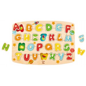 HAPE-ALPHABET PEG PUZZLE