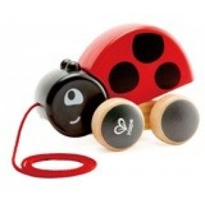 HAPE-LADYBAG PULL ALONG