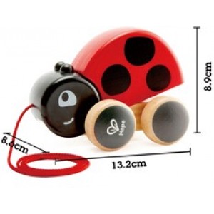 HAPE-LADYBAG PULL ALONG