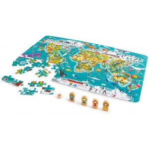 HAPE-2-IN-1 WORLD MAP AN