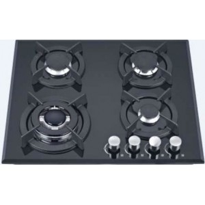 Встраиваемая поверхность газовая Tornado HG14B ECO BL Glass