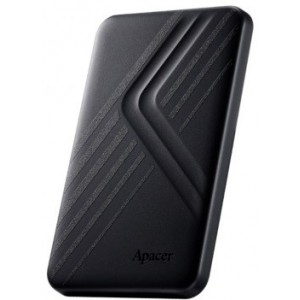 1.0TB (USB3.1) 2.5" Apacer AC236 Ultra-Slim Portable Hard Drive, Black (AP1TBAC236B-1)