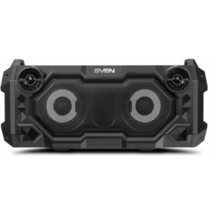 Speakers SVEN PS-500 36w, Black, Bluetooth, Karaoke, LED, microSD, FM, AUX, USB, power:2000mA