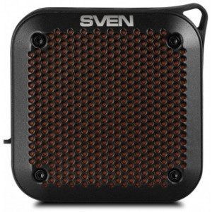 Speakers SVEN  PS- 88 10w, TWS, IPx7, Black, Bluetooth, microSD, AUX, Mic, 1500mA