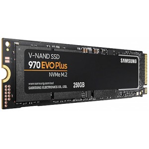  250GB SSD NVMe M.2 Type 2280 Samsung 970 EVO Plus MZ-V7S250BW, Read 3500MB/s, Write 2300MB/s (solid state drive intern SSD/внутрений высокоскоростной накопитель SSD)