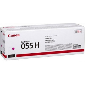 Laser Cartridge Canon 055H (3018C002), magenta (5900 pages) for MF742Cdw, MF744Cdw, MF746Cx, LBP663Cdw, LBP664Cx