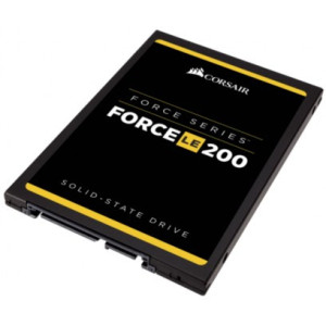 2.5" SSD 120GB  Corsair Force LE200 Recertified, SATAIII, Sequential Reads: 550 MB/s, Sequential Writes: 500 MB/s, Maximum Random 4k: Read: 65,000 IOPS / Write: 25,000 IOPS, Thickness- 7mm, Controller Phison S11, NAND TLC