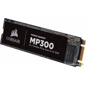 M.2 NVMe SSD 120GB Corsair Force MP300 Recertified, Interface: PCIe3.0 x2 / NVMe1.3, M2 Type 2280 form factor, Sequential Reads/Writes:1520 MB/s / Writes 460 MB/s, Max Random Write/Read: 80K IOPS/ 110K IOPS, Controller PS5008-E8, 3D NAND TLC