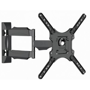 TV-Wall Mount for 32-55"- Gembird "WM-55RT-05", Rotate & Tilt, max. 50 kg, Rotation 90°, Tilt -5°/+8°, Distance TV to Wall: 55-499 mm, max. VESA 400 x 400, Black