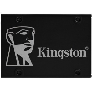2.5" SATA SSD  256GB  Kingston KC600 [R/W:550/500MB/s, 90K/80K IOPS, SM2259, 3D NAND TLC] 