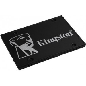 2.5" SATA SSD  256GB  Kingston KC600 [R/W:550/500MB/s, 90K/80K IOPS, SM2259, 3D NAND TLC] 