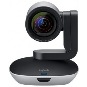 Logitech GROUP, Video Conferencing System for mid to large rooms, Full HD 1080p 30fps, Smooth motorized pan, tilt and zoom, Full-duplex speakerphone