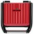 George Foreman 25040-56/GF Steel Family Grill Red George Foreman 25040-56/GF Steel Family Grill Red