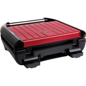 George Foreman 25040-56/GF Steel Family Grill Red    