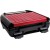George Foreman 25040-56/GF Steel Family Grill Red George Foreman 25040-56/GF Steel Family Grill Red