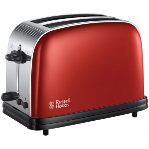 Russell Hobbs 23330-56/RH Colours Red 2 Slice Toaster     