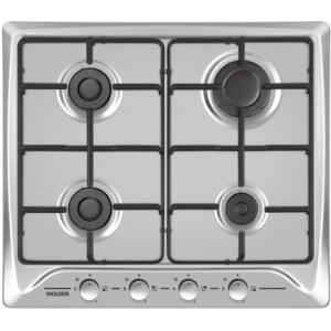 Встраиваемая варочная газовая панель Wolser WL- F 6400 EN INOX