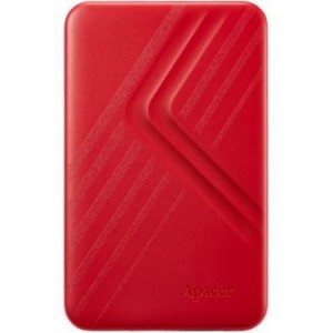 2.0TB (USB3.1) 2.5" Apacer AC236 Ultra-Slim Portable Hard Drive, Red (AP2TBAC236R-1) 