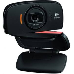 Logitech FHD Webcam B525, Microphone, Full HD 1080p  video calls, 8 Megapixel images, Premium autofocus, Fold-and-go, plus-swivel design, Universal clip with 360° swivel, USB 2.0