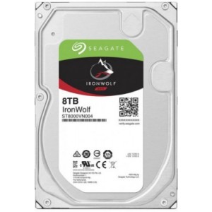 3.5" HDD 8.0TB Seagate ST8000VN004 IronWolf™ NAS, 7200rpm, 256MB, SATAIII