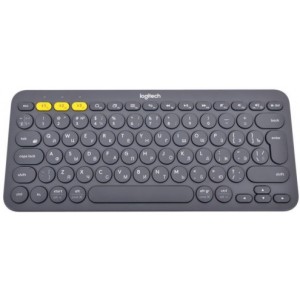Logitech Bluetooth K380 Multi-Device Keyboard, Dark Grey