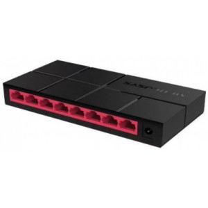 .8-port 10/100/1000Mbps Desktop Switch MERCUSYS MS108G, Plastic Case
