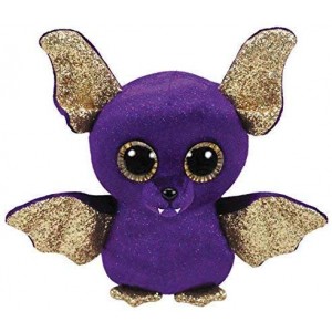 BB COUNT - purple bat with gold wings 15 cm