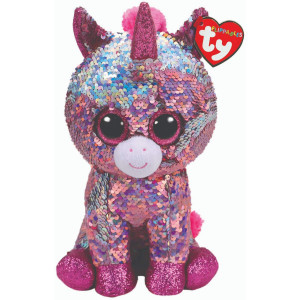 BB Flippables SPARKLE - pink unicorn 15 cm