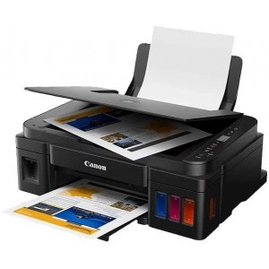 MFD Canon Pixma G2415, Color Printer/Scanner/Copier, A4, 4800x1200dpi_2pl, ISO/IEC 24734 - 8.8 / 5.0 ipm, 64-275g/m2, LCD display_6.2cm, Rear tray: 100 sheets, USB 2.0, 4 ink tanks: GI-490BK (6 000 pages*),GI-490C,GI-490M,GI-490Y(7 000 pages*)