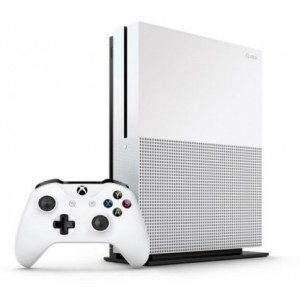 Game Console Xbox One S 1TB White + Game Shadow of Tomb Raider,  1 x Gamepad
