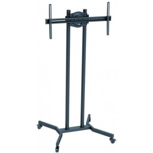 "Mobile Stand for Displays  Reflecta TV Stand 55P; 37-55""; max. VESA 800x400; max 40 kg
•Mechanical height-adjustment from 127 to 177 cm by hand or using a power drill
•Designed to load displays up to 90.7 kg
•VESA mount 200 – 800 x 400
•Tool-less ti