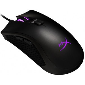 "Gaming Mouse HyperX Pulsfeire Pro, Optical, 800-16000 dpi, 6 buttons, Ergonomic, RGB, 95g, USB
, Pixart 3389, 450 IPS, 50G, Reliable Omron switches rated for 20 million clicks, Onboard memory to store customizations, Extra-large mouse skates for smooth,
