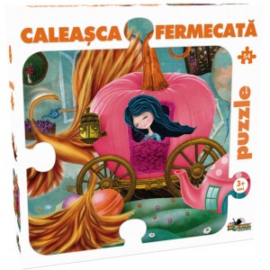 Puzzle 54 pcs - Caleasca fermecata