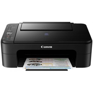 "MFD Canon Pixma E3340 Black
Copier/Printer/Scanner, A4, 7,7/4 pg/min, print: 4800 x 1200, scan: 1200x600, USB2.0, Wi-Fi
Cartridges: PG-46  Black, 400 pages
                       CL-56  Colour, 300 pages"