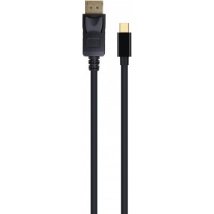 "Cable  MiniDP to DP 1.8m  Cablexpert, CCP-mDP2-6
-  
  https://gembird.nl/item.aspx?id=10421"