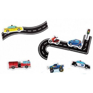 Edushape-Set pentru baita Trafic