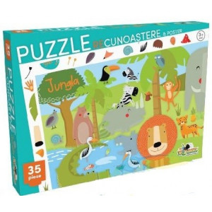 Puzzle Recunoastere Jungla