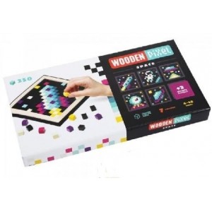 Cubika jucarii dezvoltare "Wooden Pixels1"