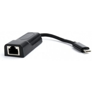  Gembird A-CM-LAN-01, USB-C to Gigabit LAN adapter, USB C-type to RJ-45 LAN connector