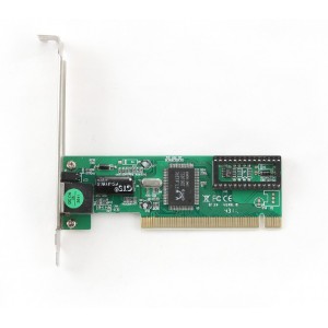 Gembird NIC-R1, 10/100Mbps. PCI Fast Ethernet Card Realtek 8139C chipset
