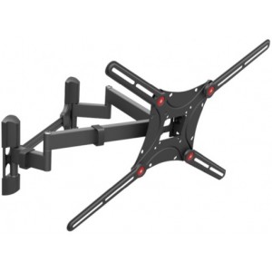 Wall Mount Barkan BM464L Black 13"-90" Full Motion, max.60kg, VESA mm: up to 600 x400mm