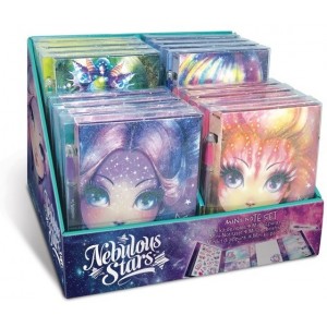 Nebulous Stars Mini Note Set - Counter Display (16 pcs / 4 each model)