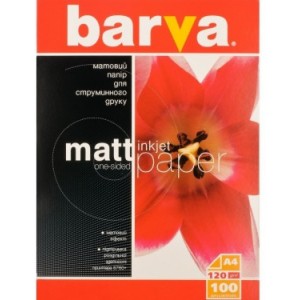 A4 120g 100p Matt Inkjet Photo Paper Barva 